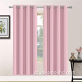 Cortinas blackout rosa de 72 polegadas de comprimento